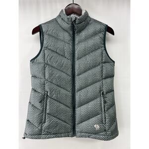 MOUNTAIN HARD WEAR SHIELD 650 DOWN WOMEN'S MEDIUM GREEN NYLON PUFFER VEST